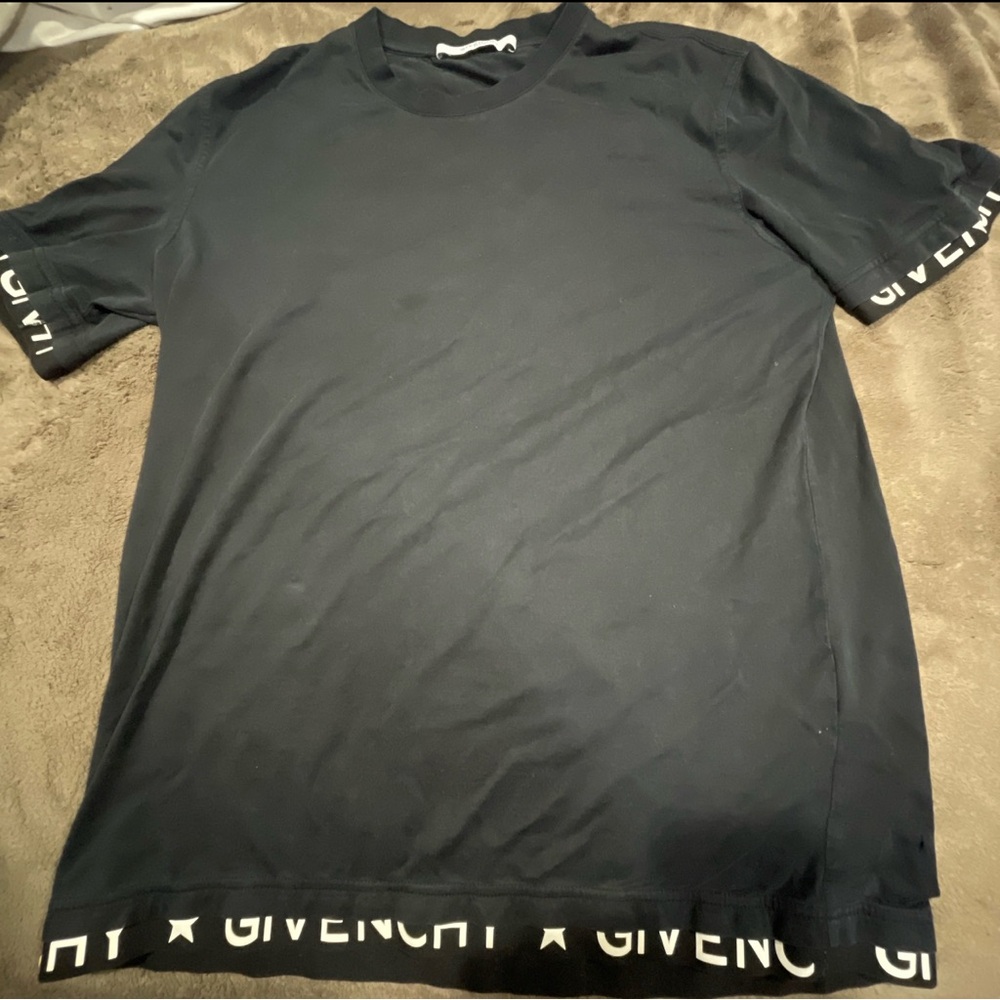 Givenchy Black Short Sleeve Tee